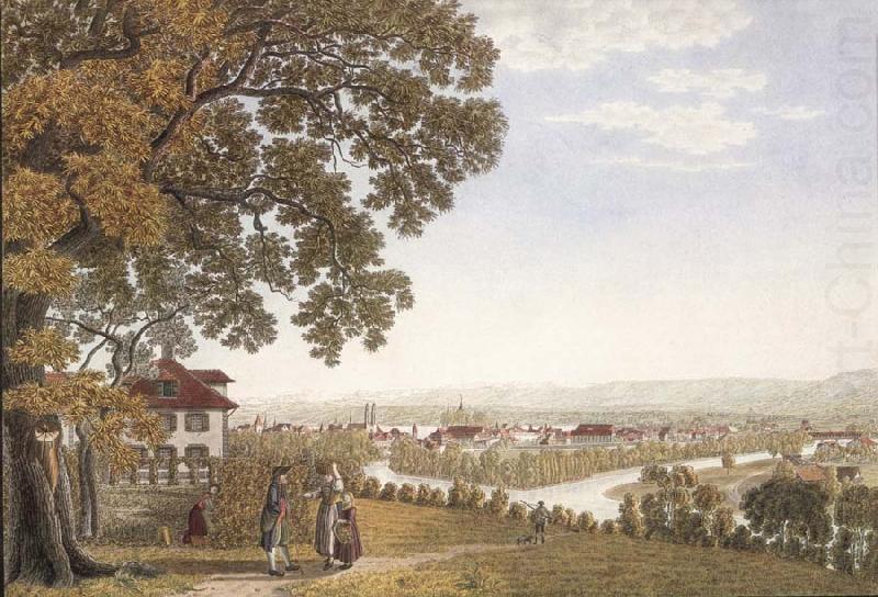 Seen City of Zurich, Johann Jakob Biedermann